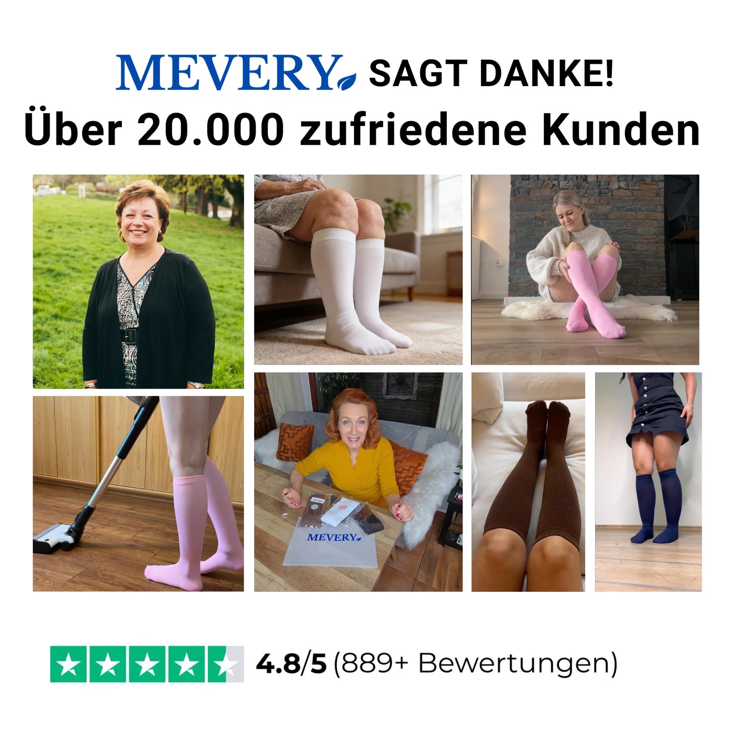 Mevery - Frühlingsedition Kompressionsstrümpfe
