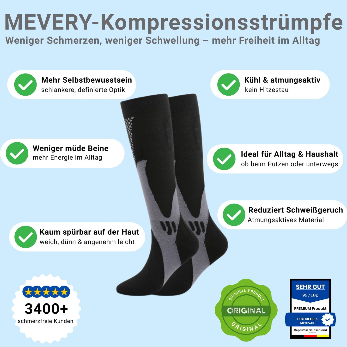 Mevery - Kompressionsstrümpfe