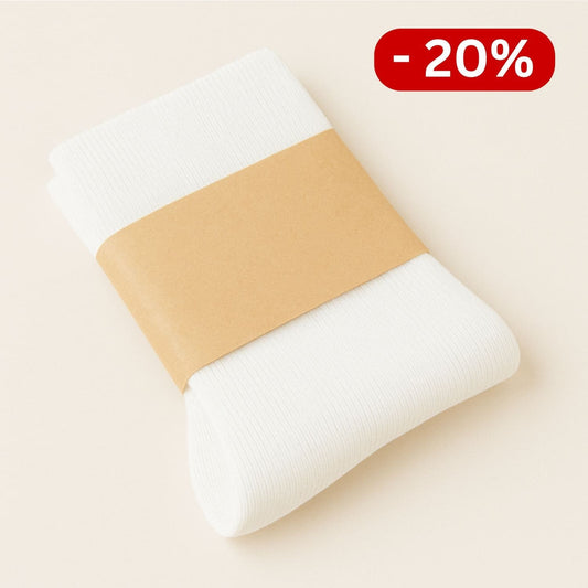 Mevery - Classic Kompressionsstrümpfe (Weiß)