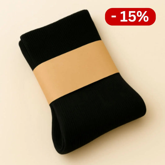 Mevery Kompressionsstrümpfe - offen (Schwarz)