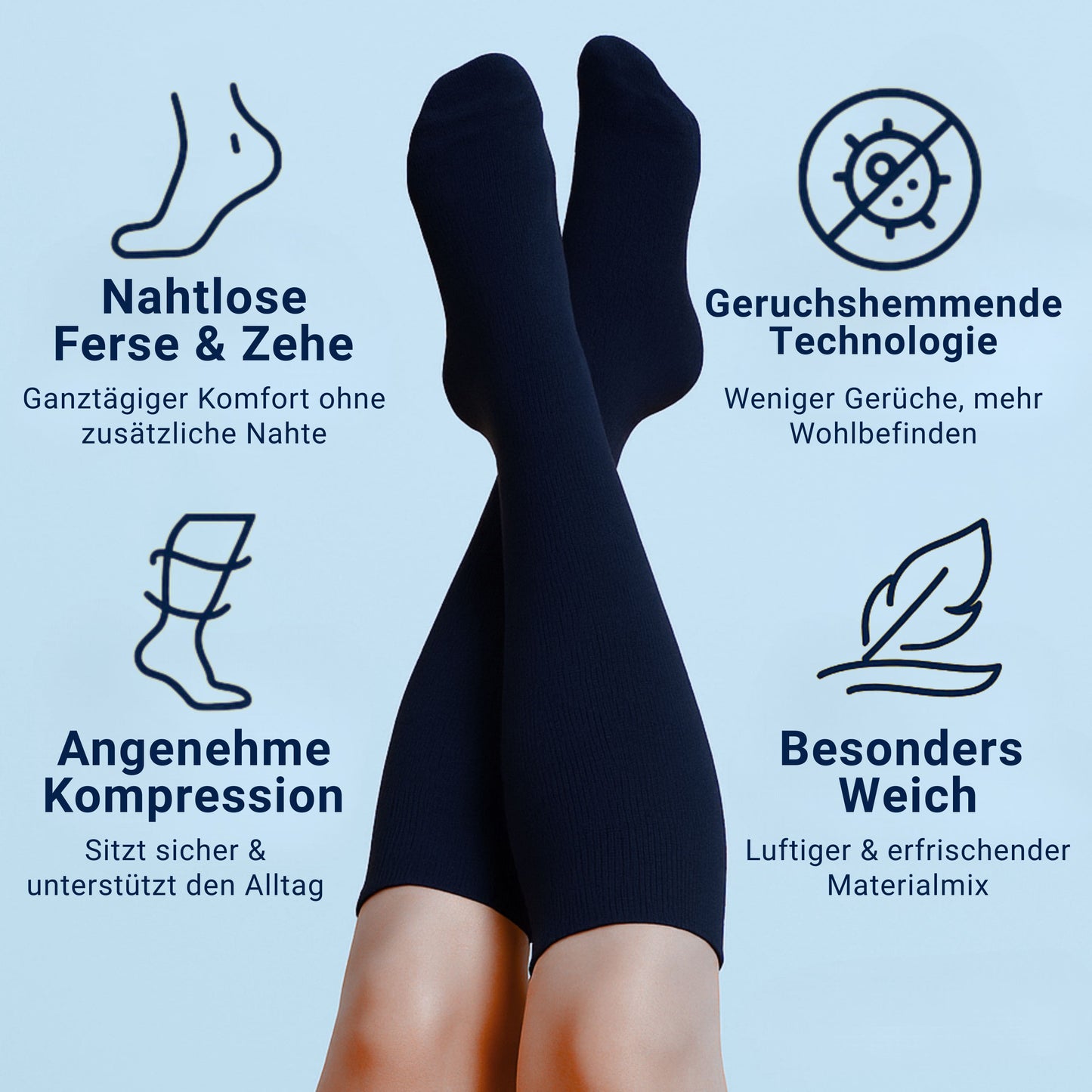 Mevery  - Classic Kompressionsstrümpfe