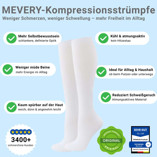 Mevery  - Classic Kompressionsstrümpfe