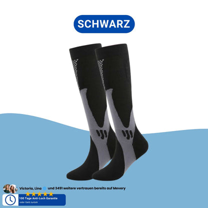 Kompressionsstrümpfe in Schwarz – eleganter Look mit stützender Funktion