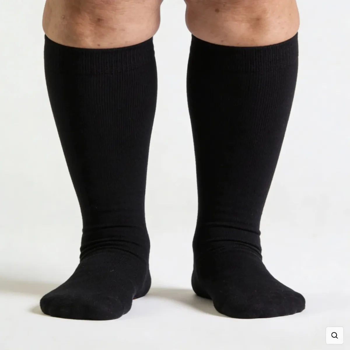 Mevery Kompressionsstrümpfe schwarz– für Herren und Damen mit schweren müden Beinen
