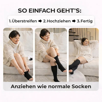 Mevery Kompressionsstrümpfe -  offen